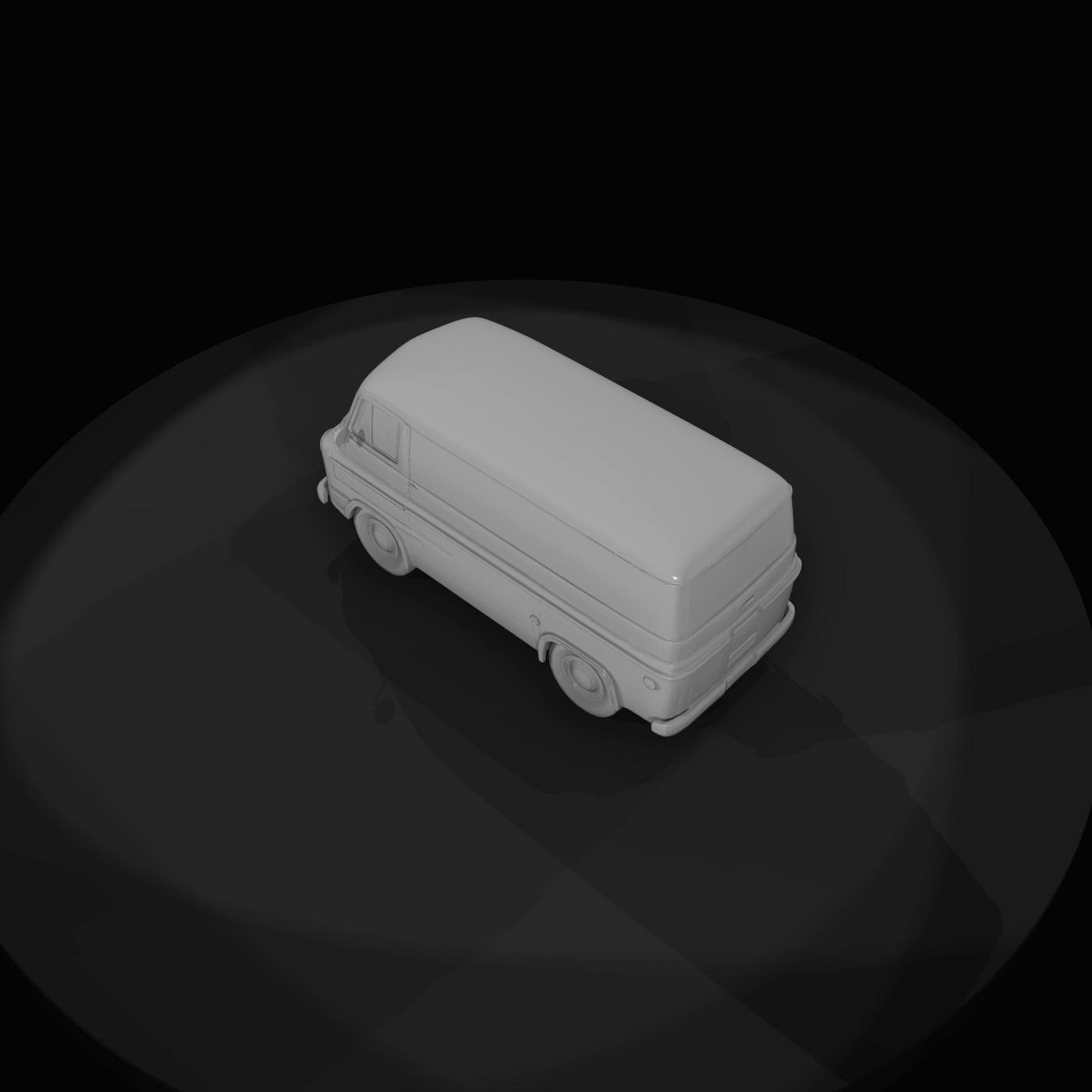 Small Vintage Caravan Coachbuilt Camper Attached To A Compact Prewar Car Chassis Likely Custom Or Coachbuilt (1930s)