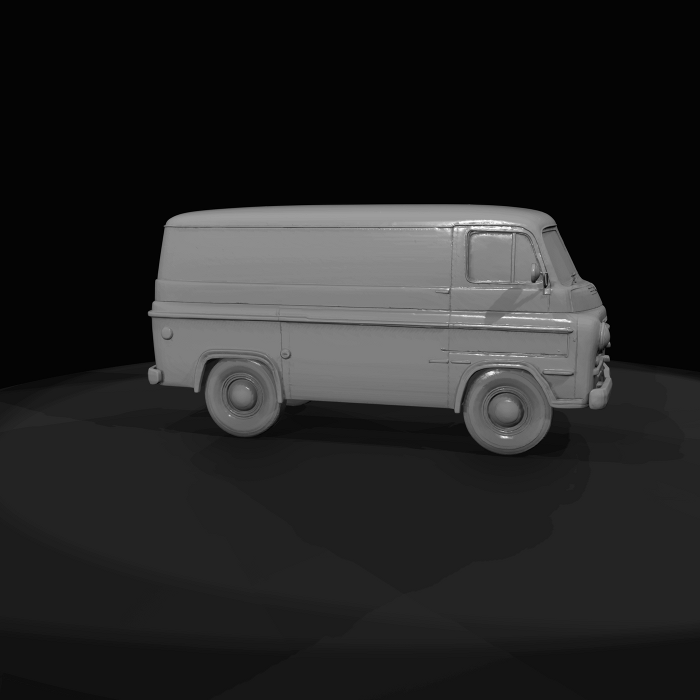 Small Vintage Caravan Coachbuilt Camper Attached To A Compact Prewar Car Chassis Likely Custom Or Coachbuilt (1930s)