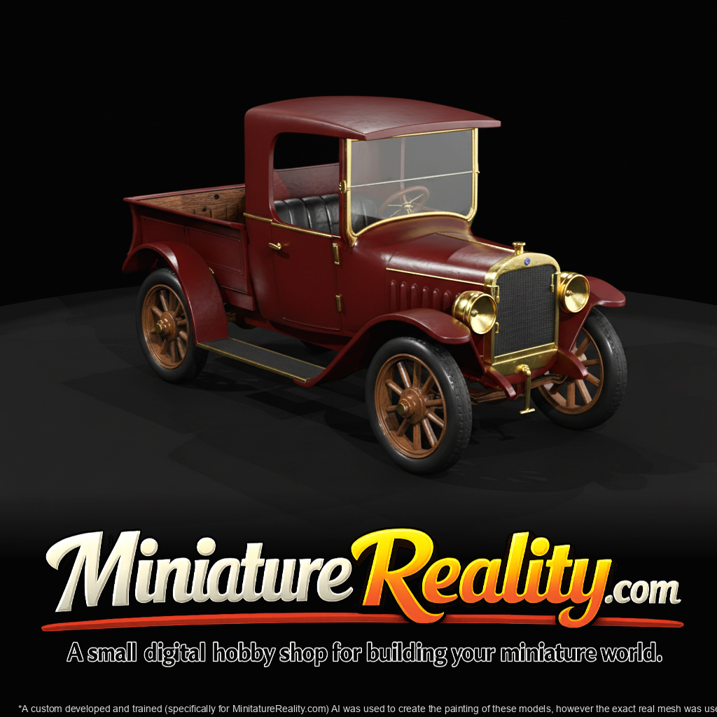 approx. Ford Model T / early 1920s pickup-type vehicle