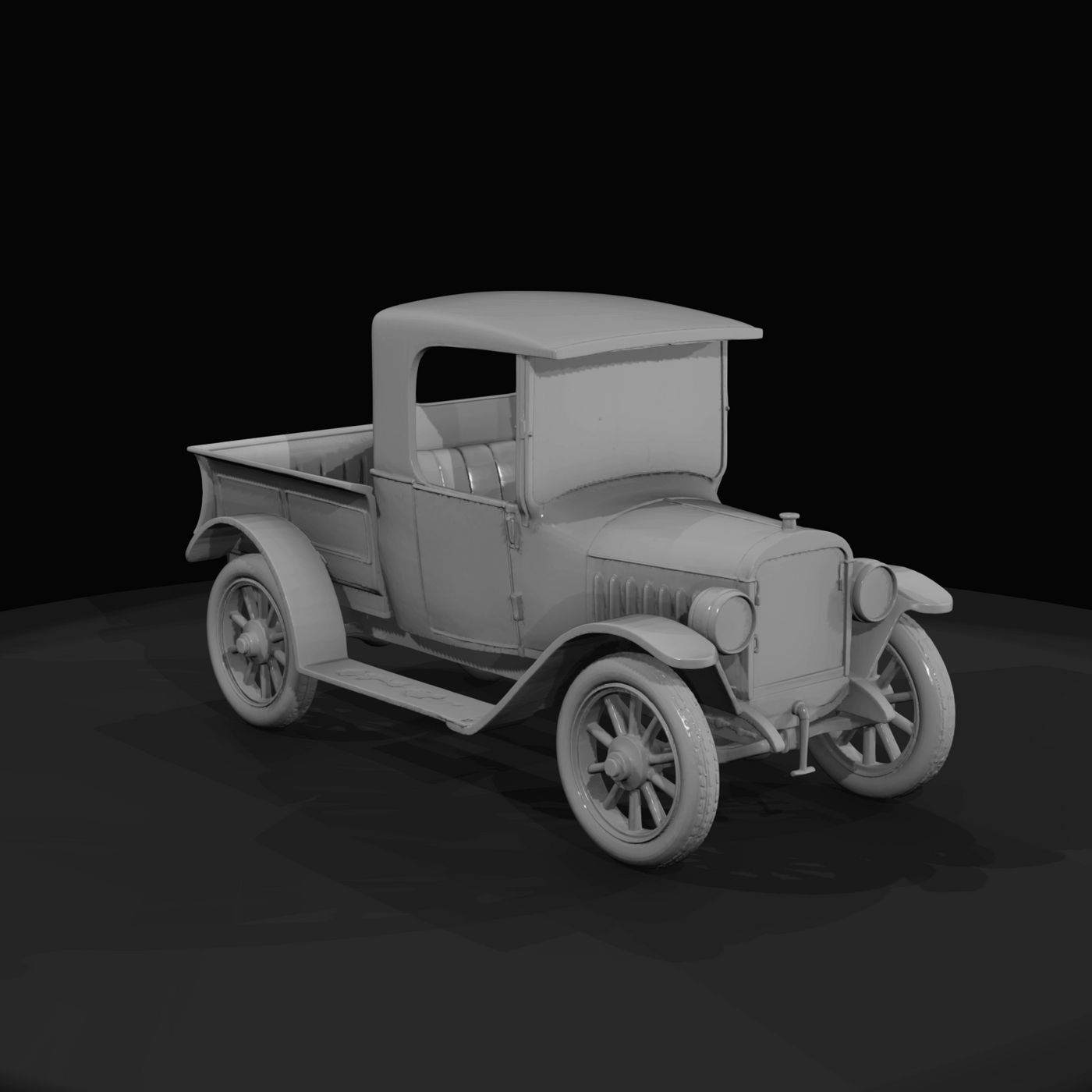 approx. Ford Model T / early 1920s pickup-type vehicle