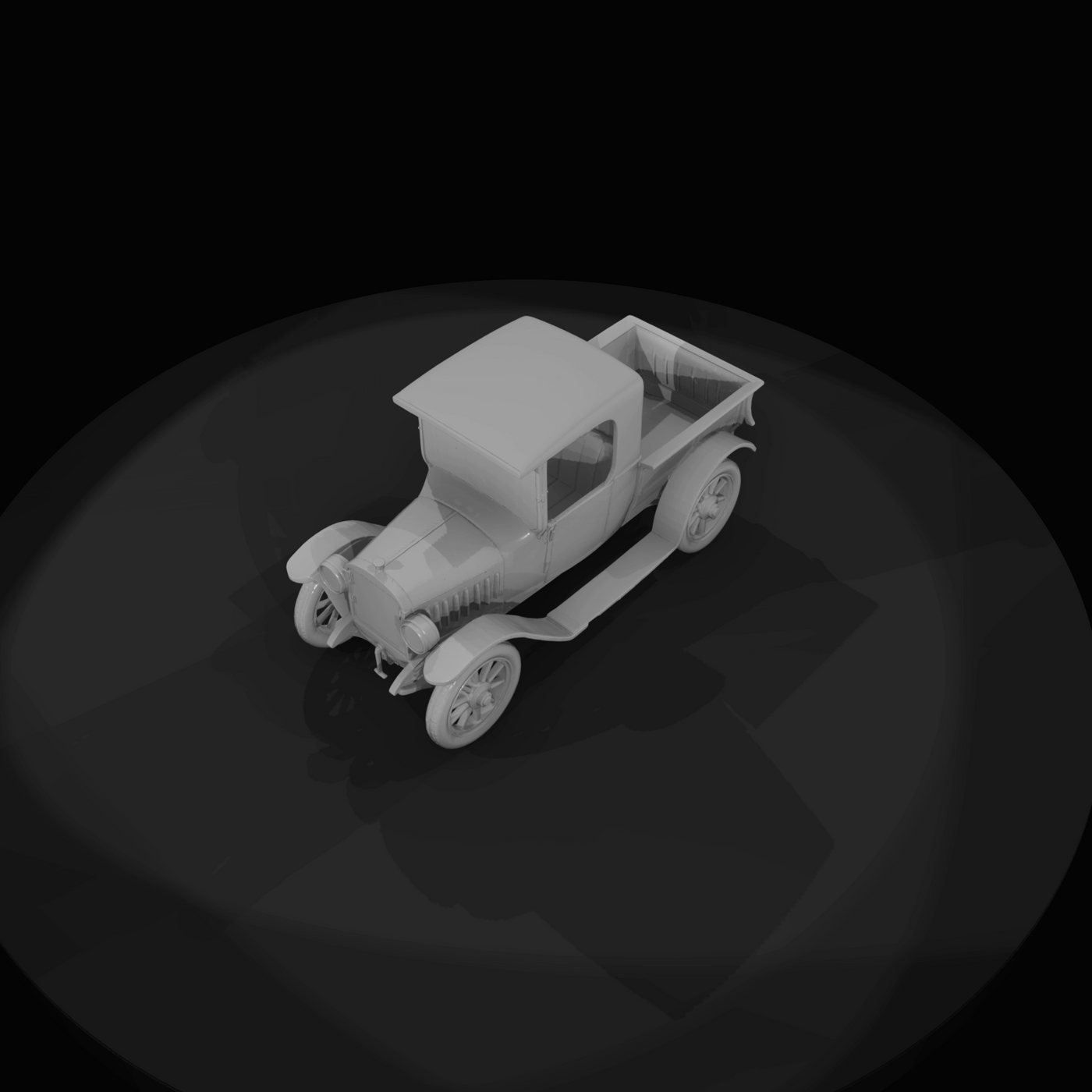 approx. Ford Model T / early 1920s pickup-type vehicle