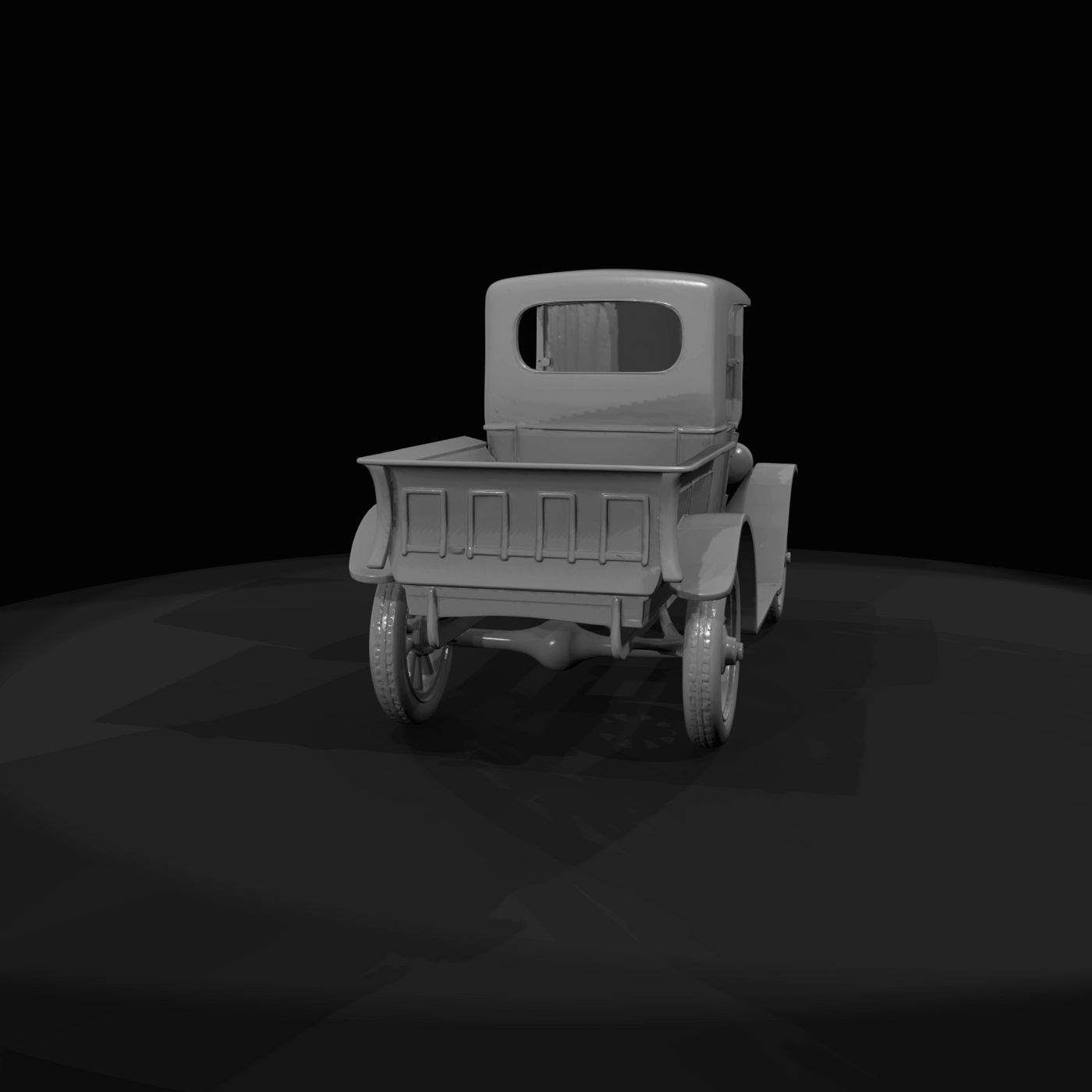 approx. Ford Model T / early 1920s pickup-type vehicle