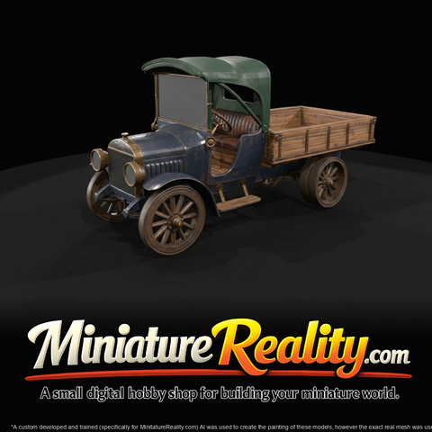Likely a Ford Model T-era pickup or a very similar 1910s–1920s light commercial truck