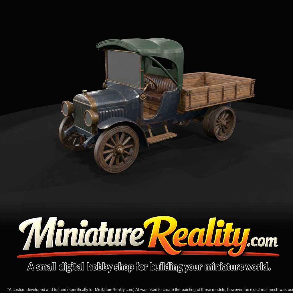 vintage flatbed truck