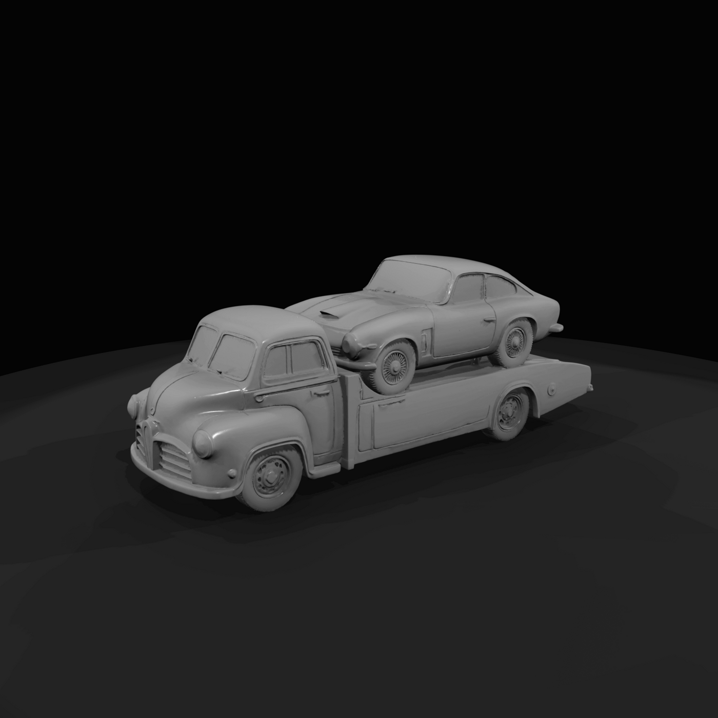 Coe Car Transport with coupe