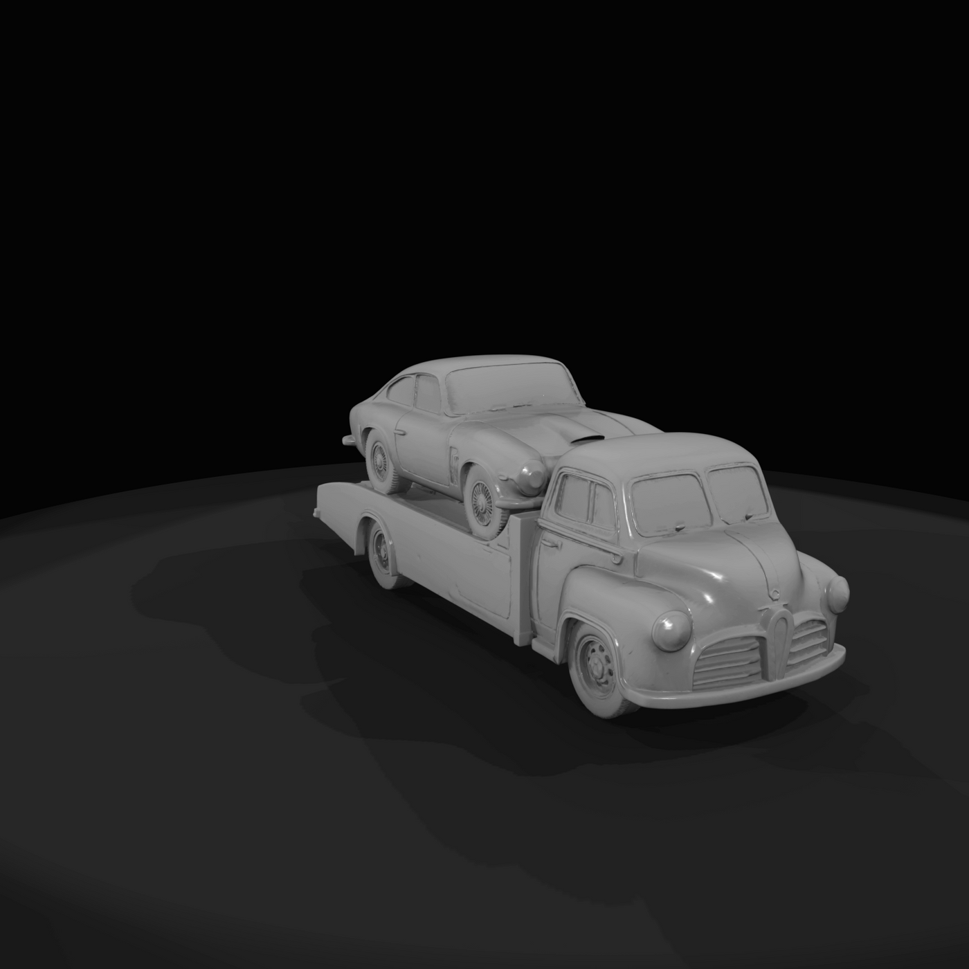 Coe Car Transport with coupe