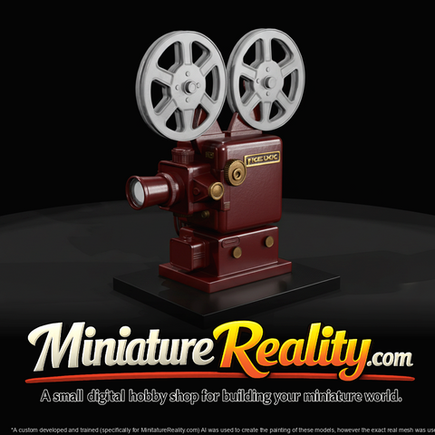 Vintage Film Projector (1950s)