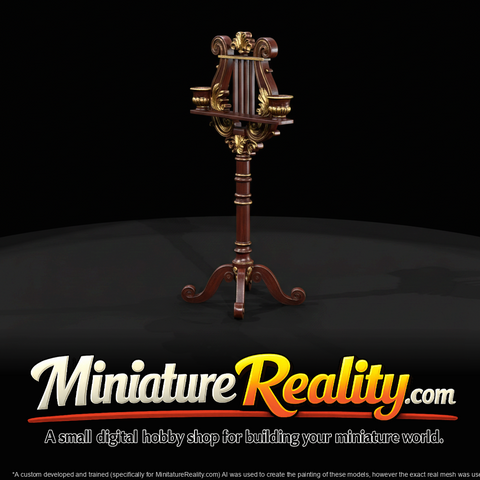 Victorian music or book Stand