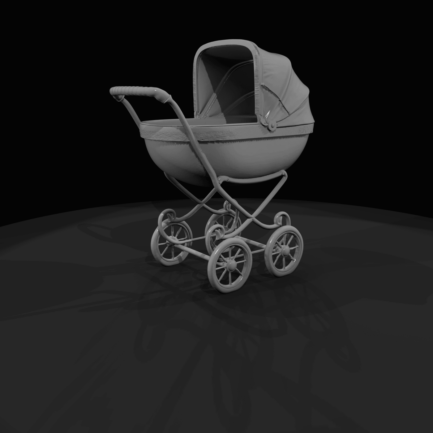 1960s Baby Buggy Pram