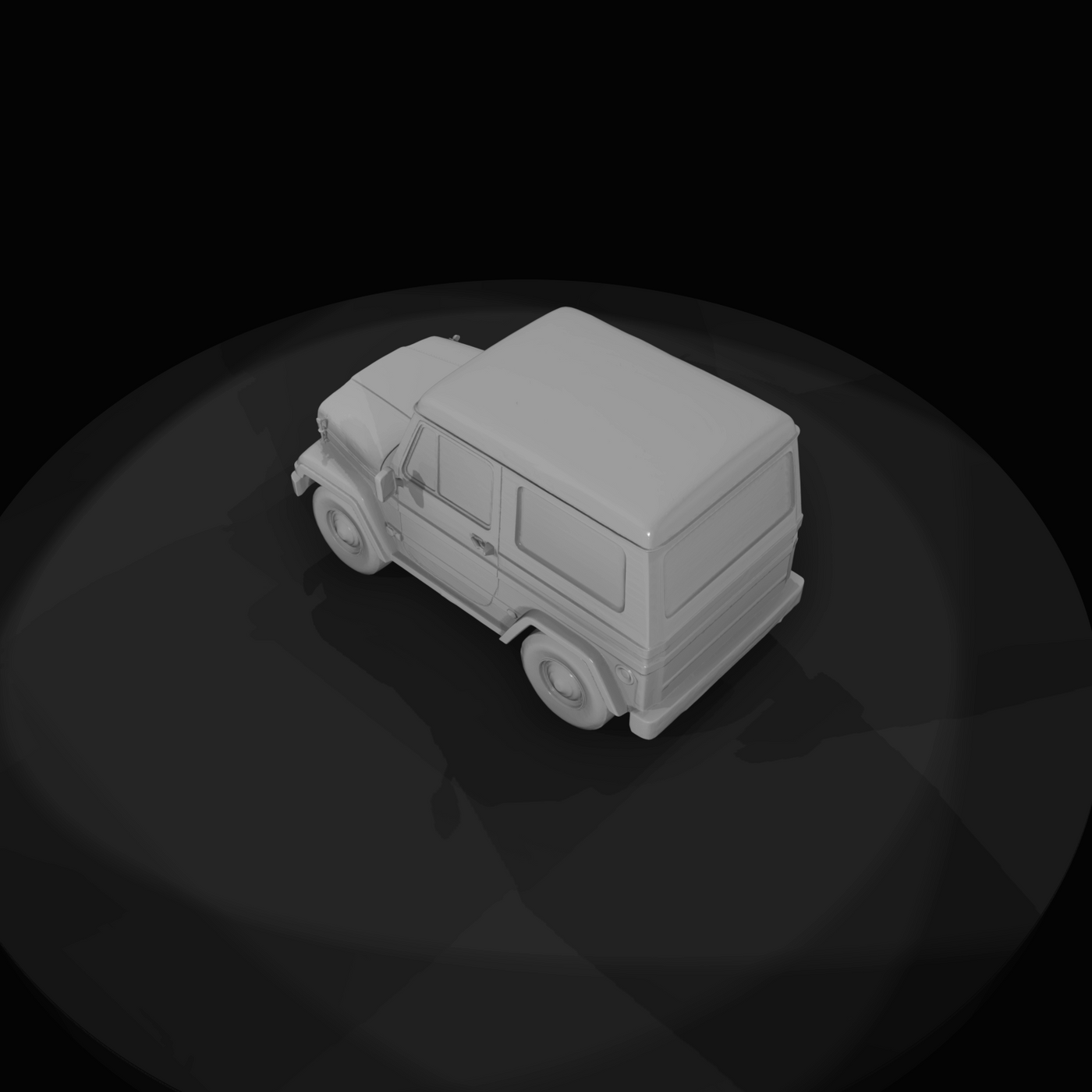 Jeep-like utility vehicle (small postal/utility model)