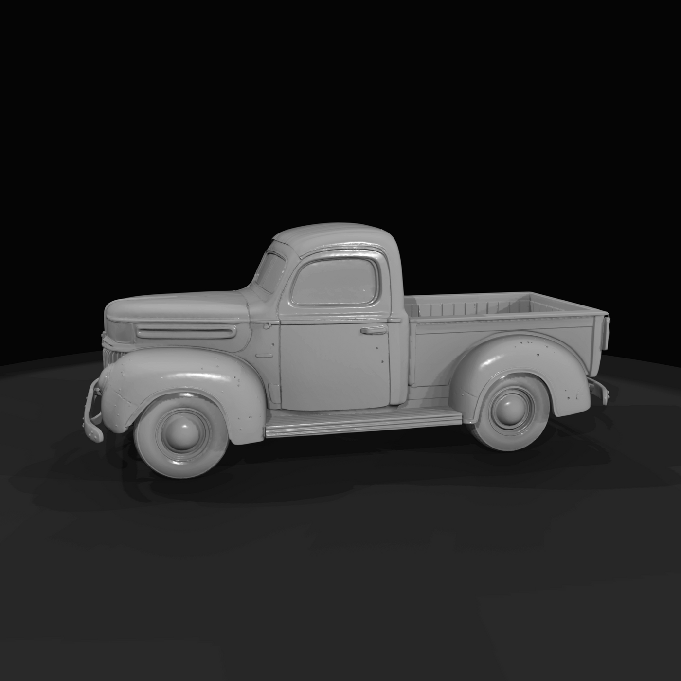 Classic Pickup Truck (late 1930s - early 1940s)