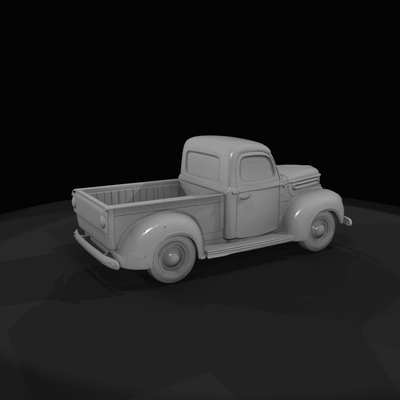 Classic Pickup Truck (late 1930s - early 1940s)