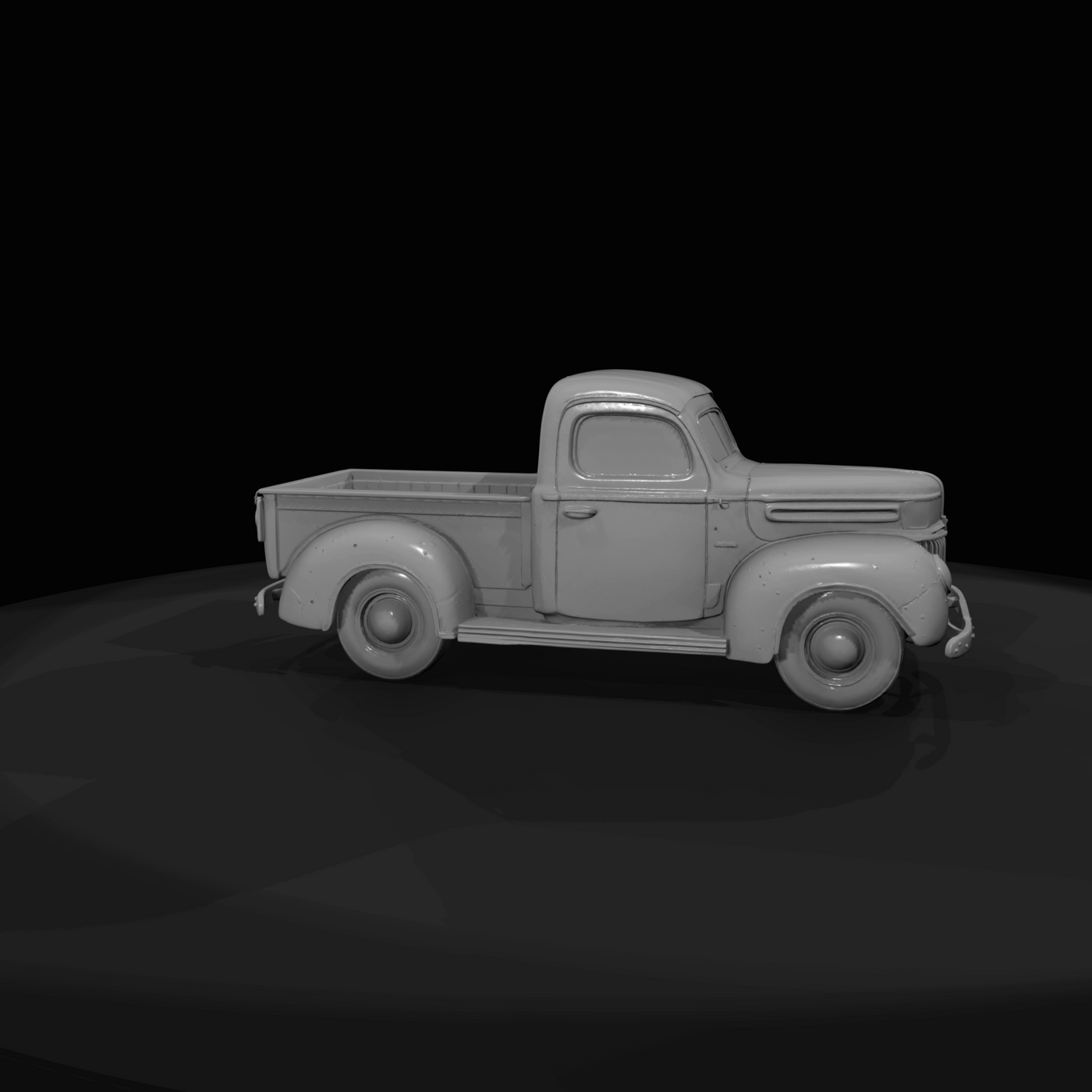 Classic Pickup Truck (late 1930s - early 1940s)