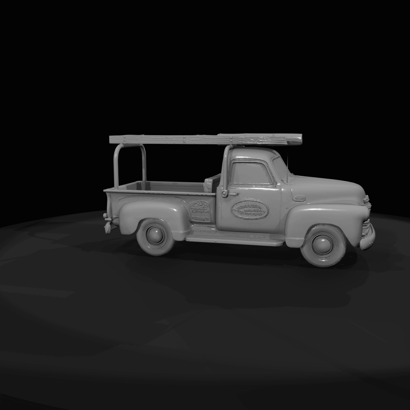 1950's Contractor Carpenter Truck