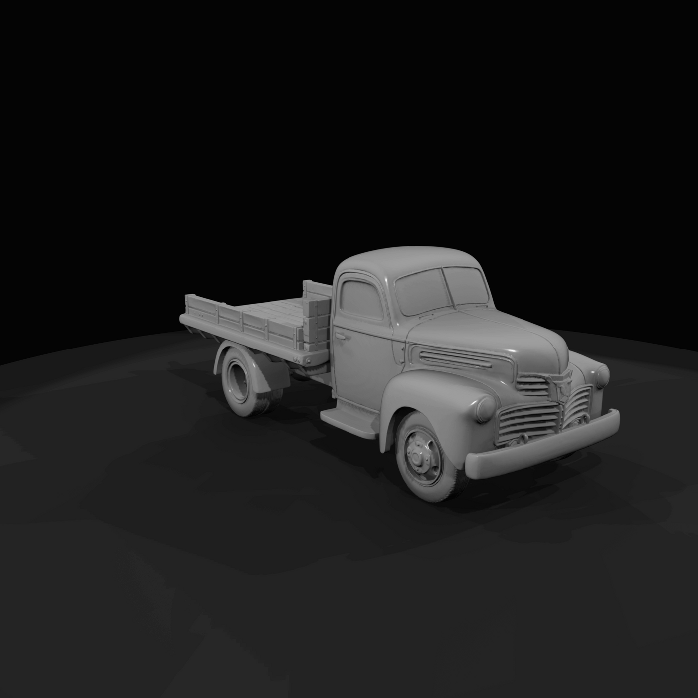 Flatbed Truck (1950s-1960s)