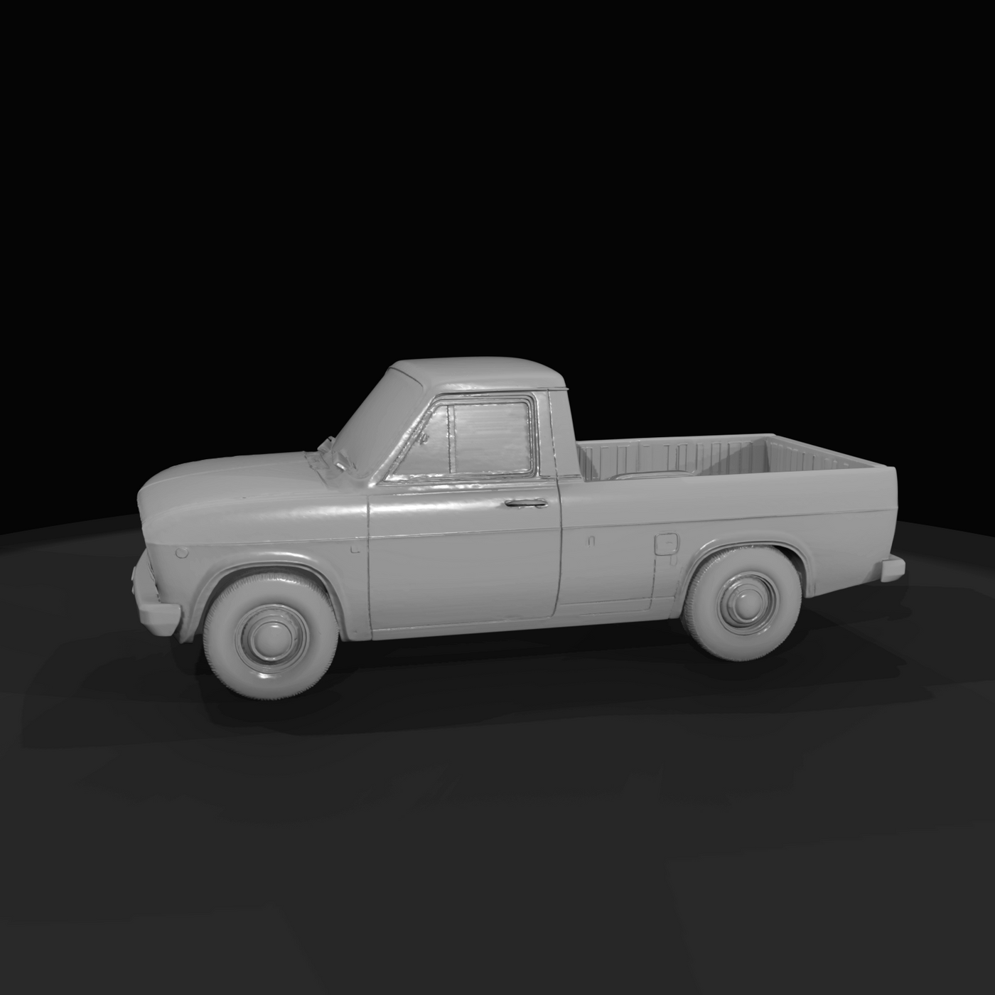 Motor Vehicle Classic Compact Pickup Truck (1960s-1970s)