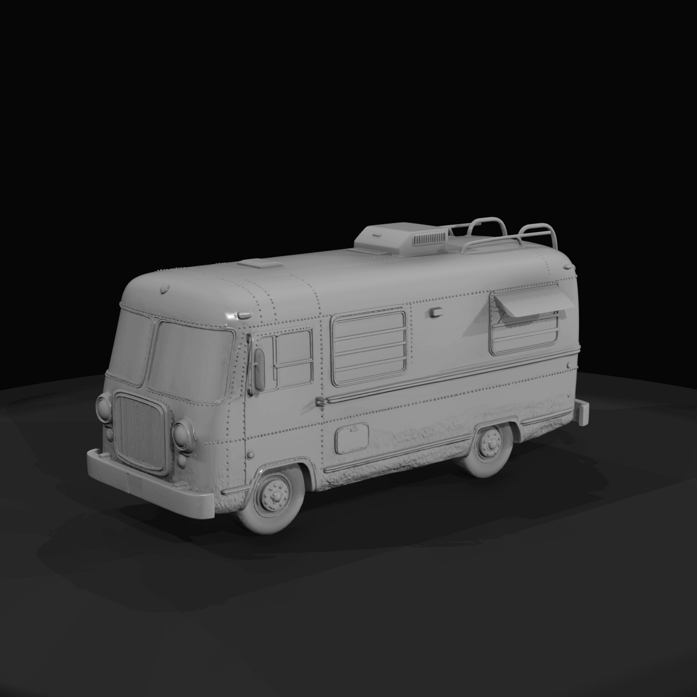 vintage camper / motorhome