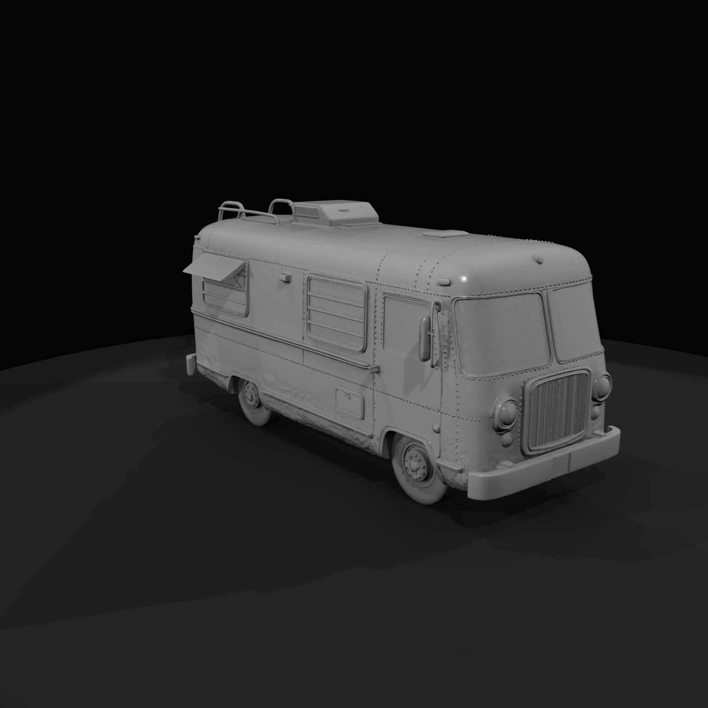 vintage camper / motorhome