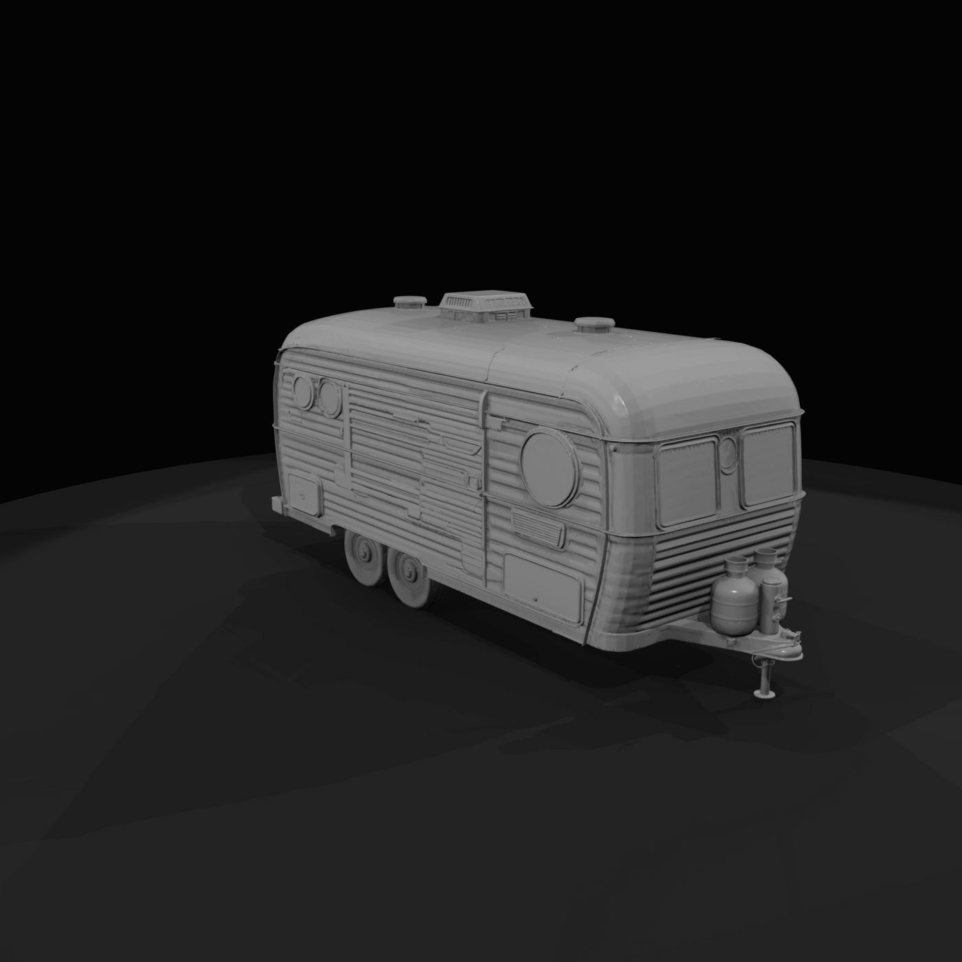 travel trailer (caravan)
