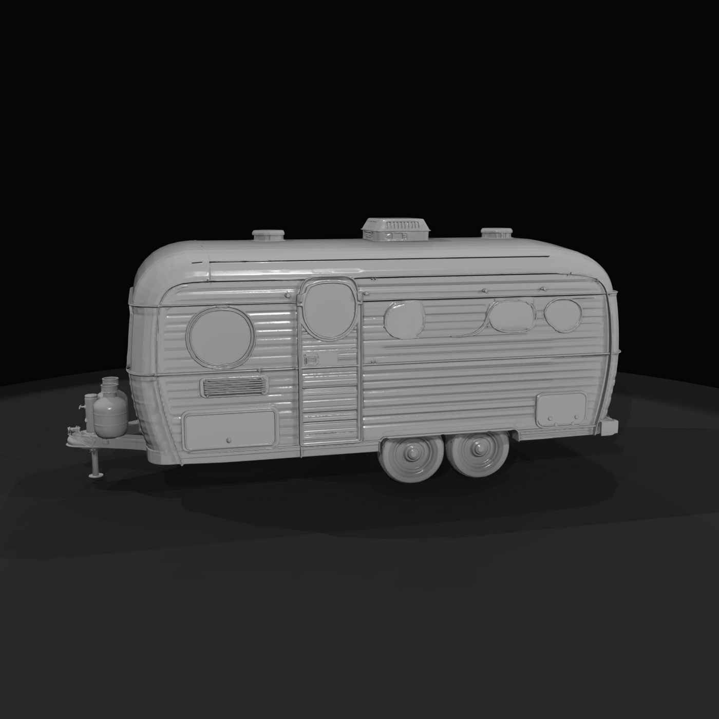 travel trailer (caravan)