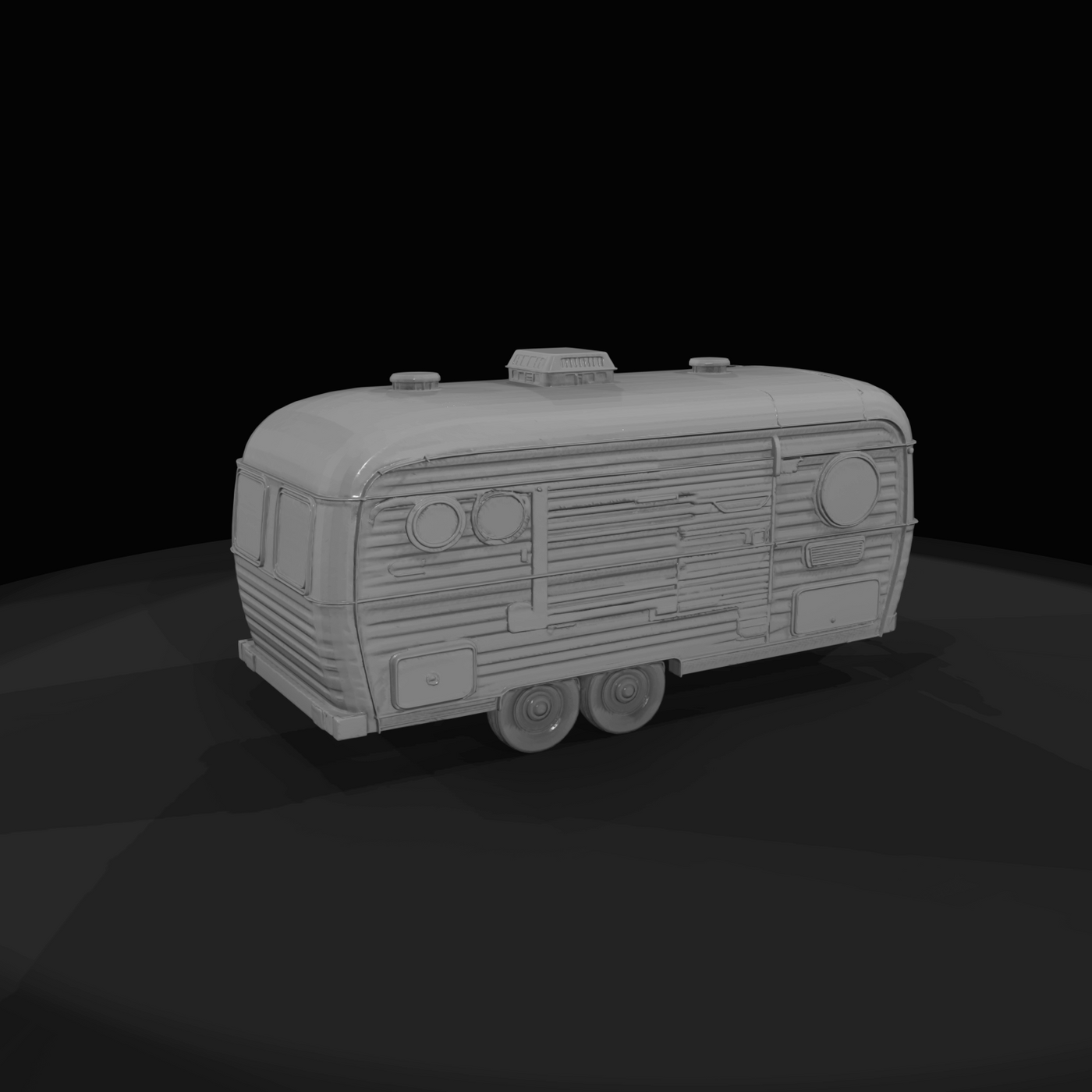 travel trailer (caravan)