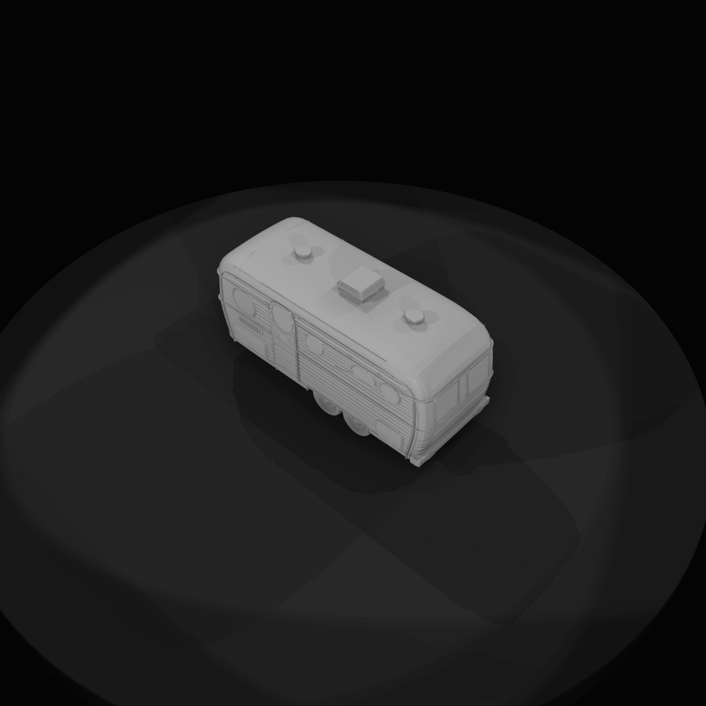 travel trailer (caravan)