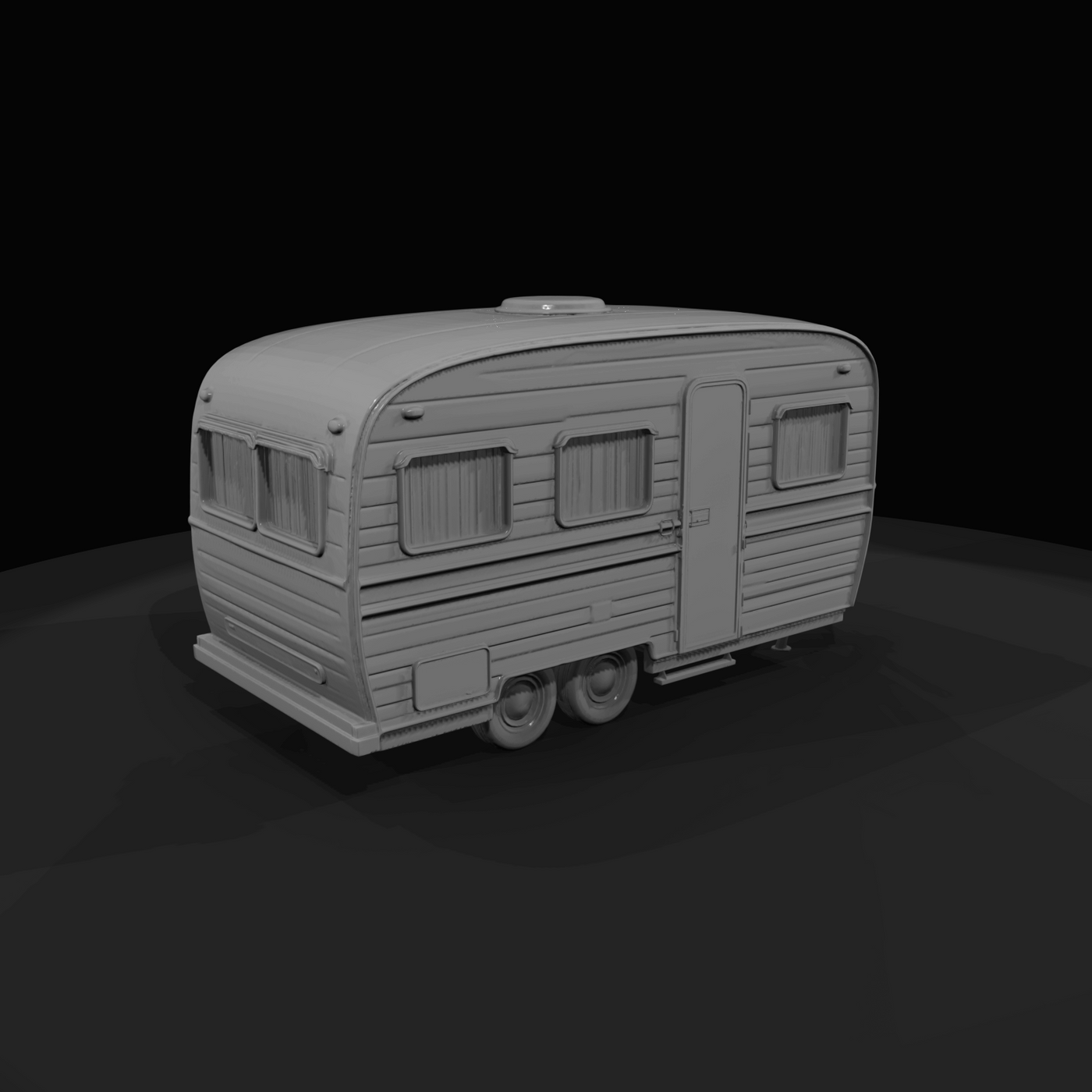 travel trailer (caravan)