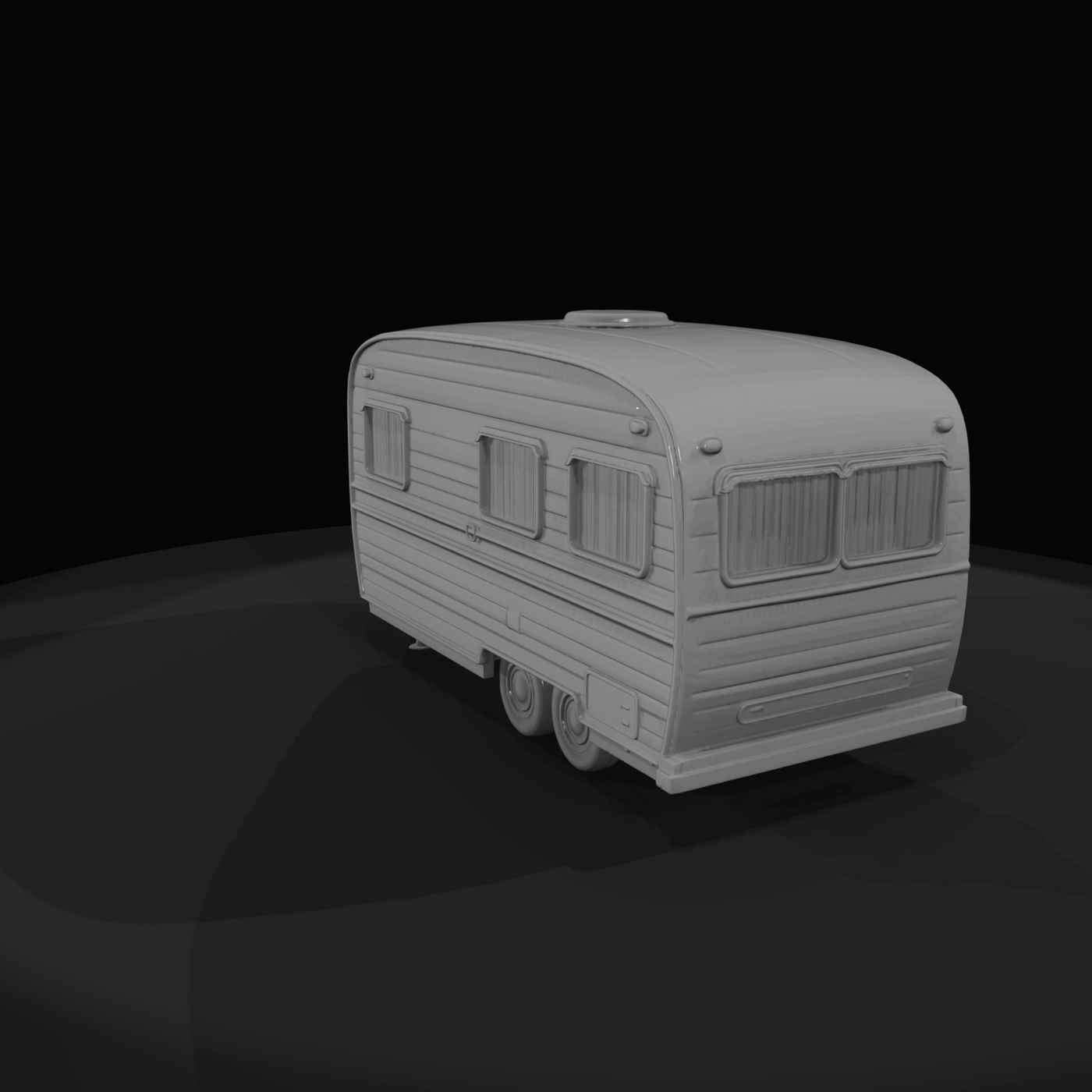 travel trailer (caravan)