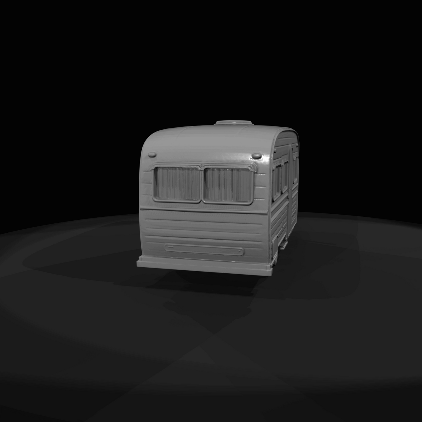 travel trailer (caravan)