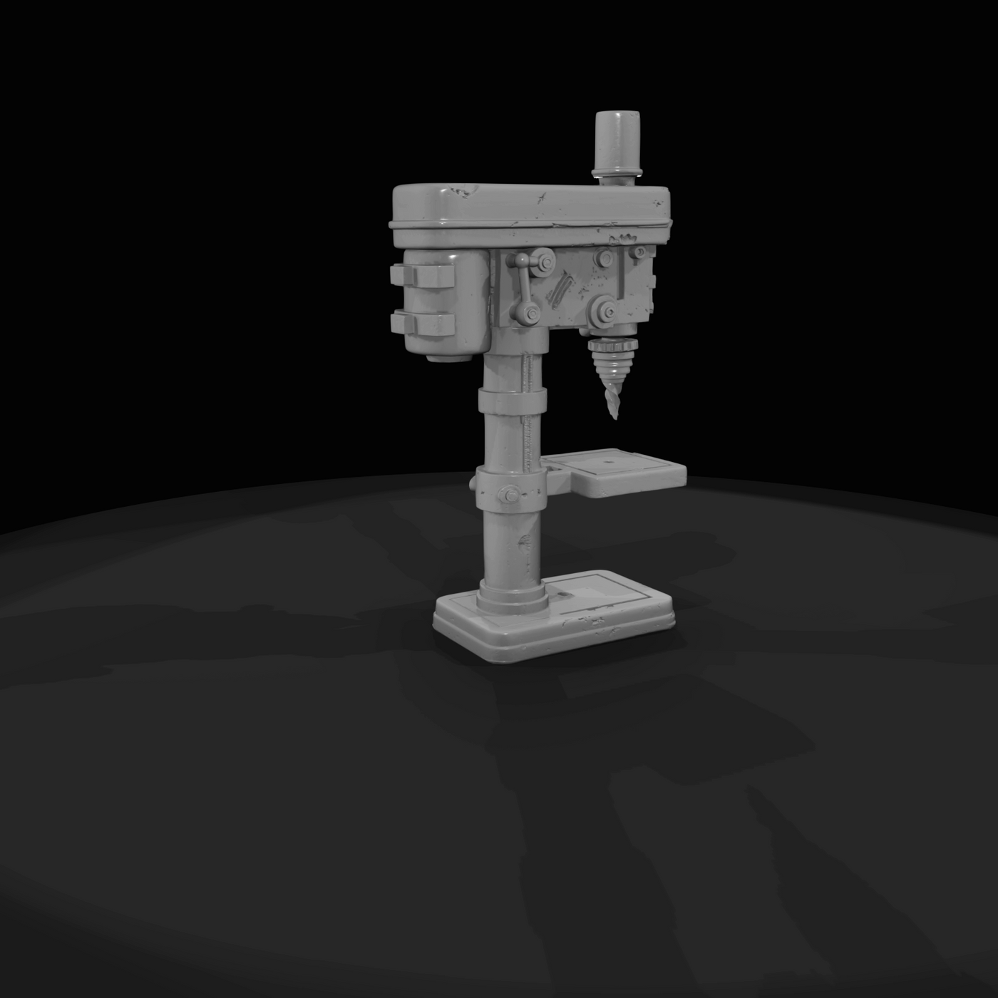Drill Press Scale (mid-20th century)