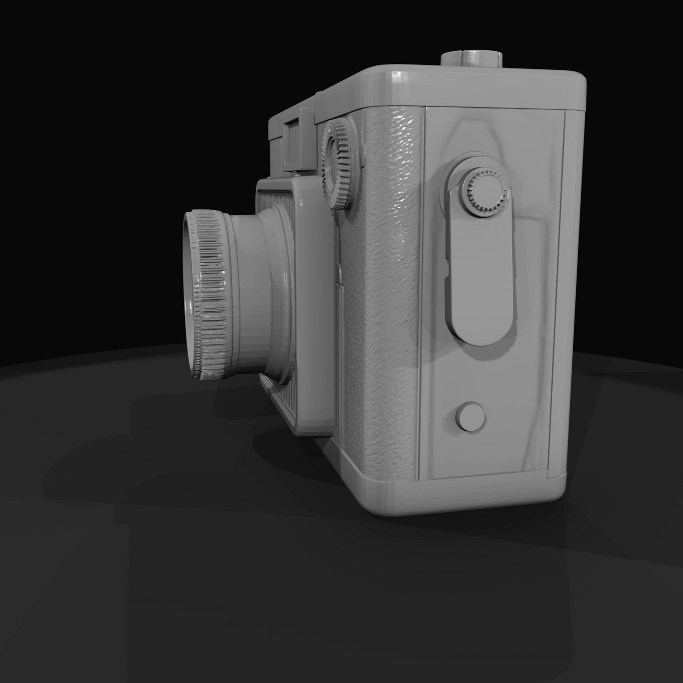 Vintage 35mm winding Camera