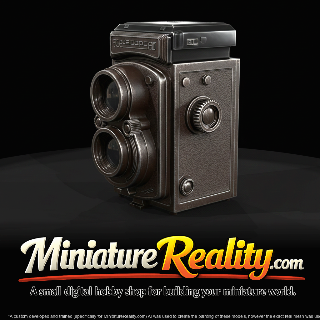 Vintage 2 lens winding Camera