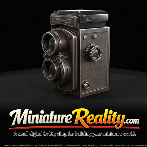 Vintage 2 lens winding Camera