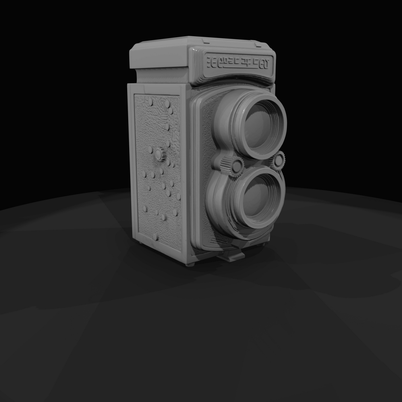 Vintage 2 lens winding Camera