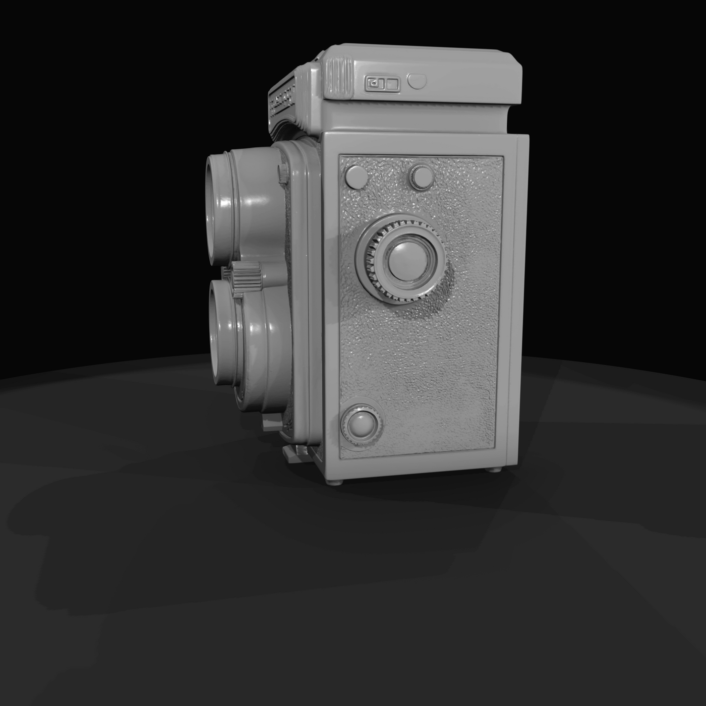 Vintage 2 lens winding Camera