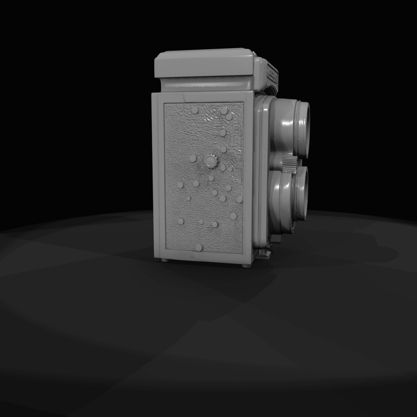 Vintage 2 lens winding Camera
