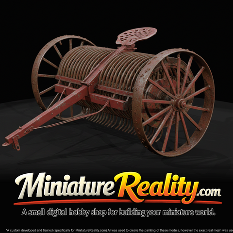 Antique Horse Drawn Hay Rake (1910s)