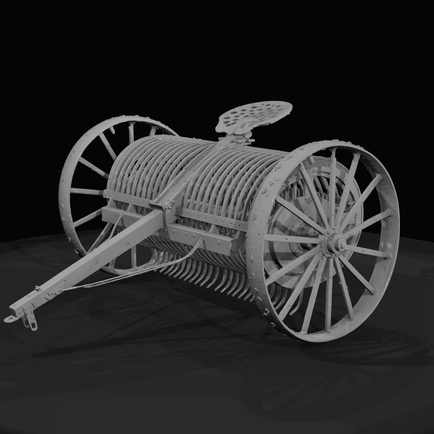 Antique Horse Drawn Hay Rake (1910s)