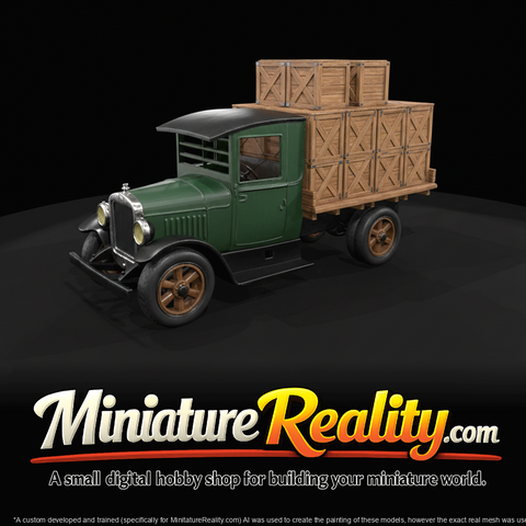 1920s Truck with Crates