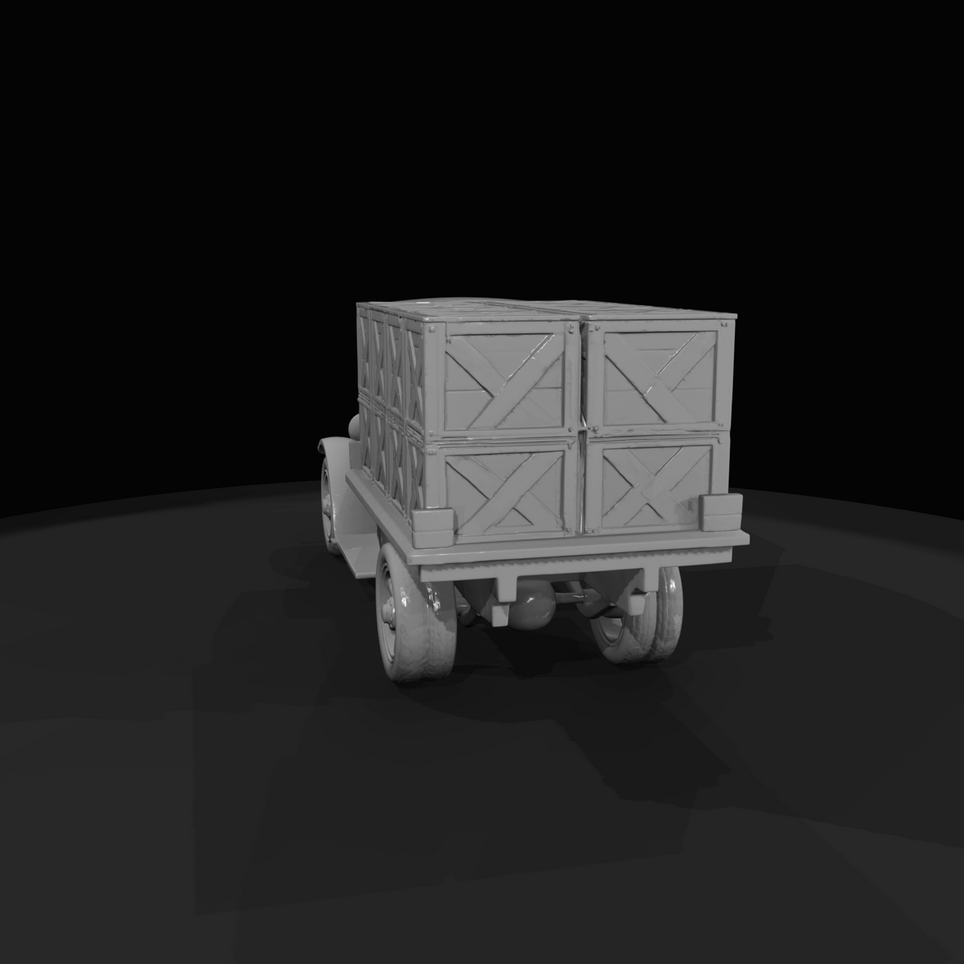 1920s Truck with Crates