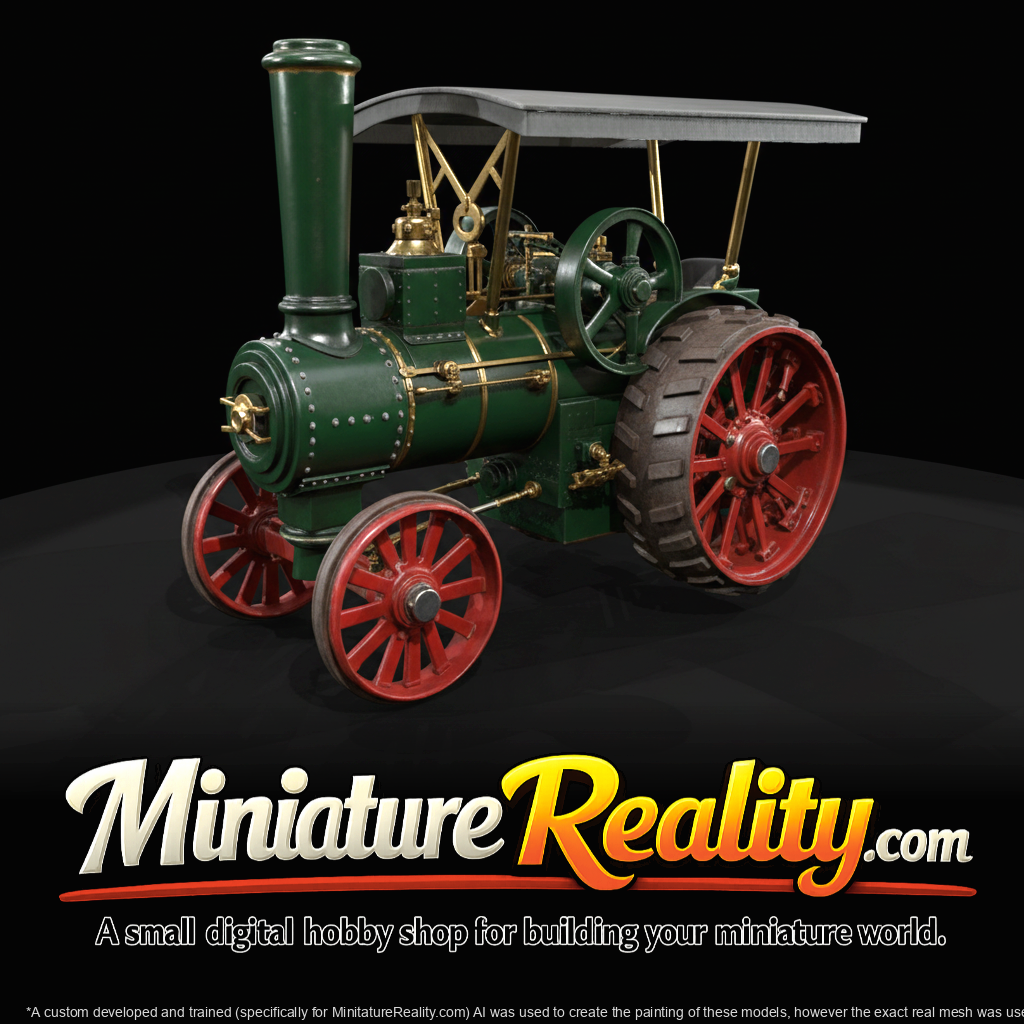 Covered Steam Tractor