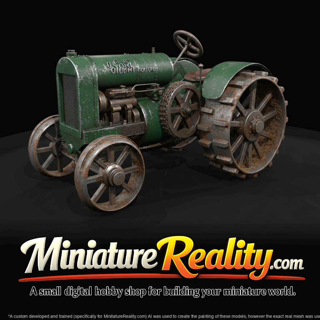 Tractor Antique Early 20th Century (1900s)