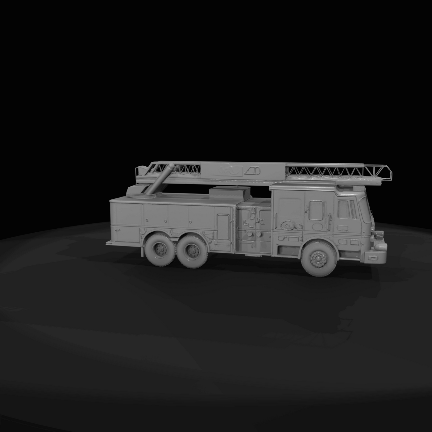 ladder fire engine / aerial platform fire truck