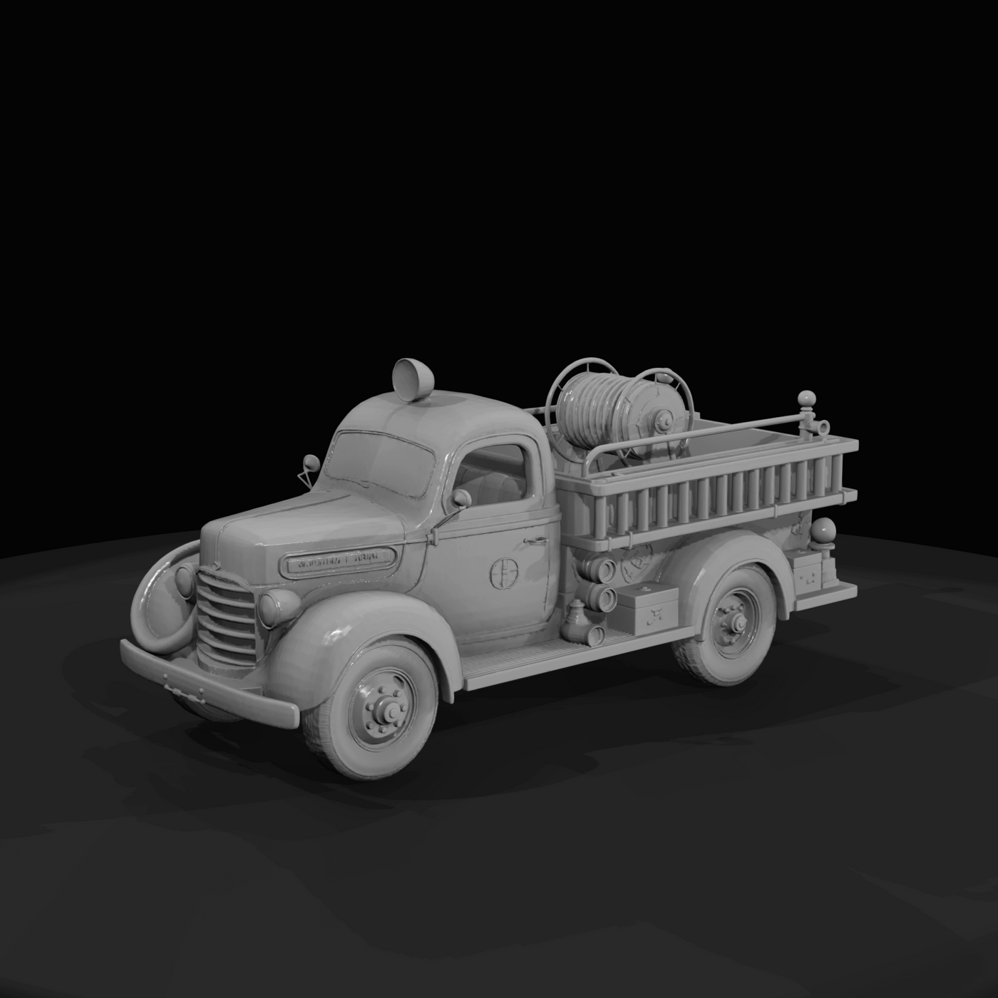 Vintage Fire Truck (1940s)