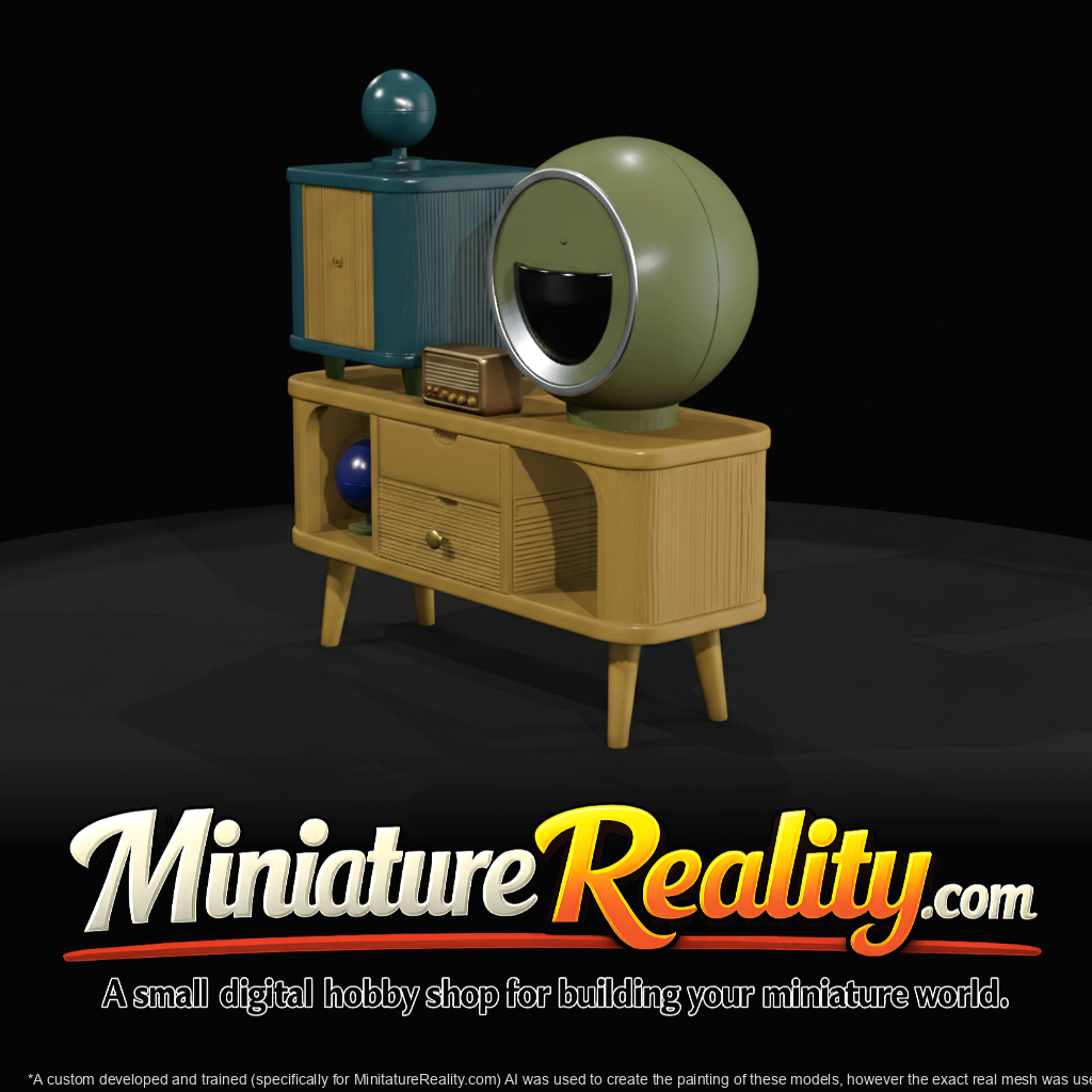 Furniture Vintage Electronics (1950s-1960s)