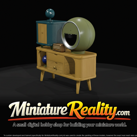 Furniture Vintage Electronics (1950s-1960s)