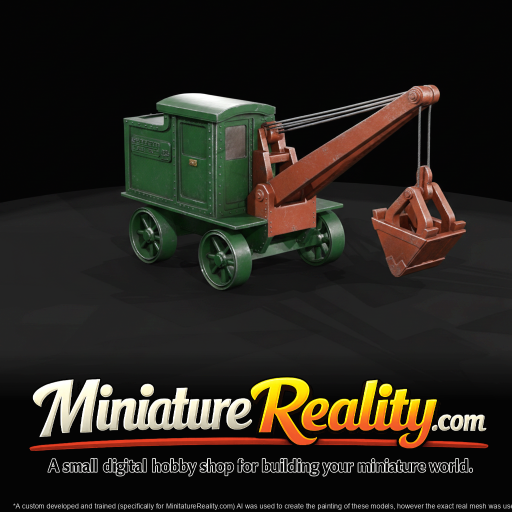 Steam Shovel Excavator (estimated)