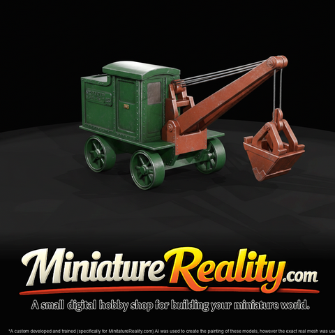 Steam Shovel Excavator (estimated)