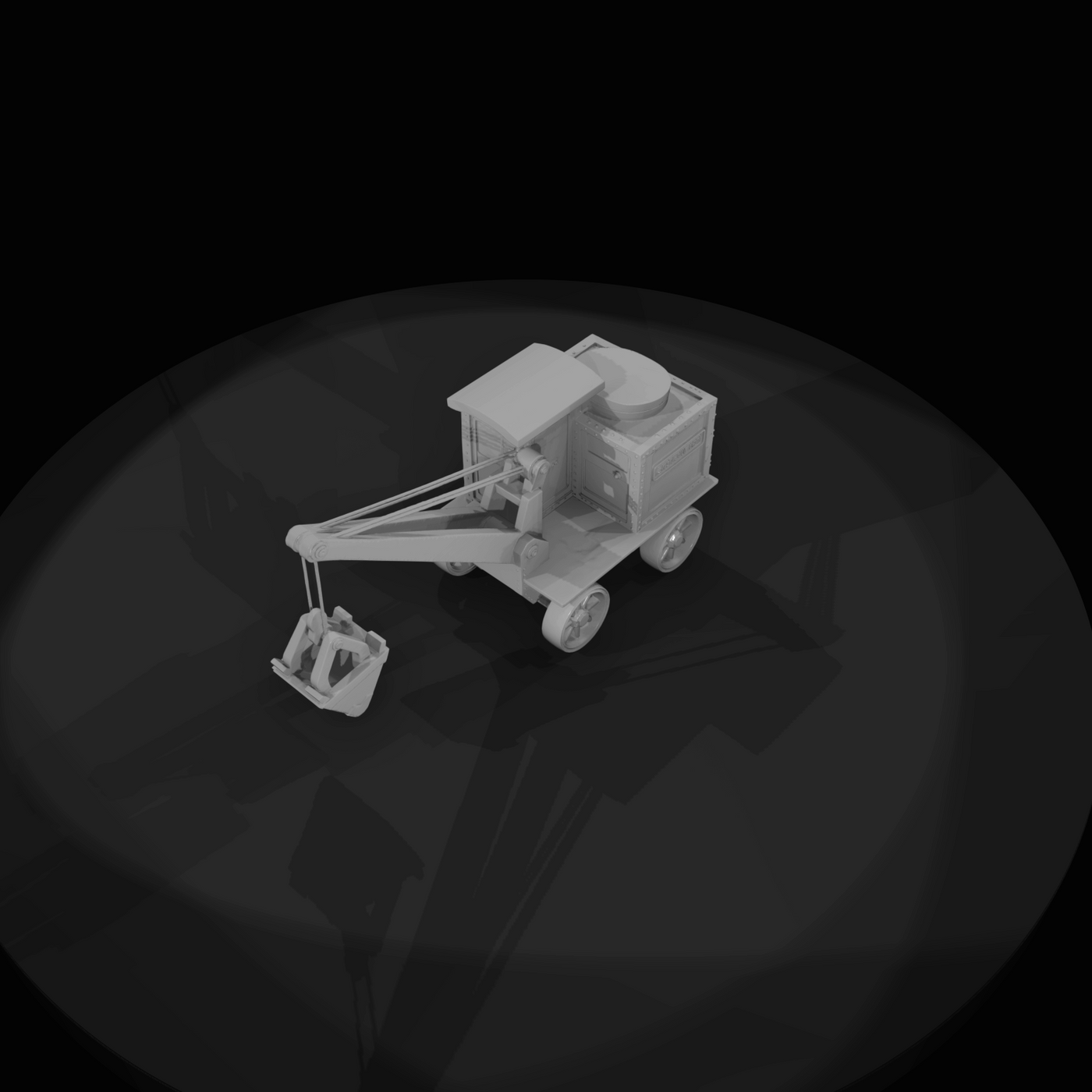Steam Shovel Excavator (estimated)