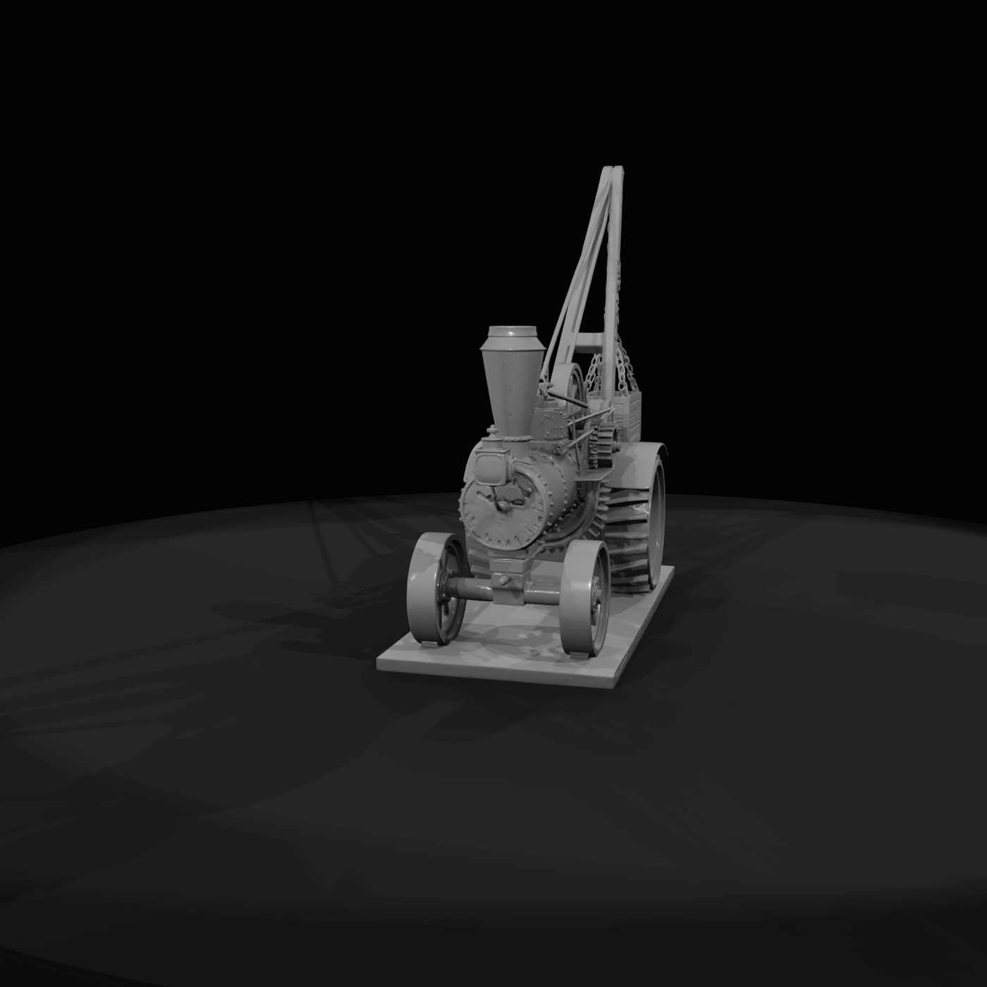 Traction Engine Steam Crane (1900s)